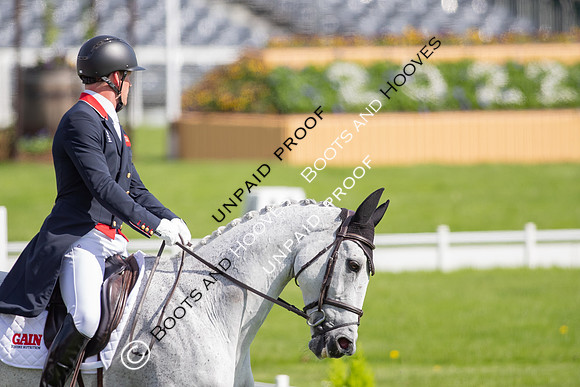 Dressage. Badminton Horse Trials 2022, Badminton Estate, Badminton, South Gloucestershire UK - 05 May 2022