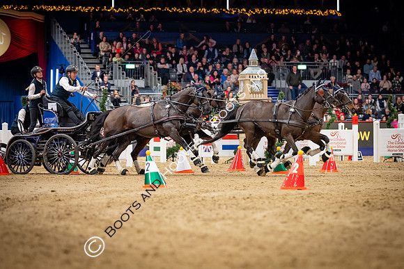 The London International Horse Show,  ExCel London, Docklands, London, UK - 21 Dec 2024