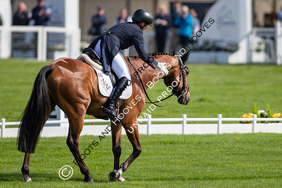 Dressage. Badminton Horse Trials 2022, Badminton Estate, Badminton, South Gloucestershire UK - 05 May 2022