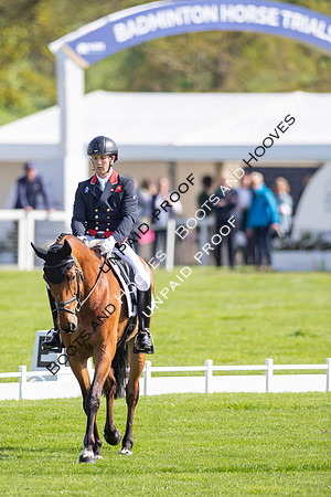 Dressage. Badminton Horse Trials 2022, Badminton Estate, Badminton, South Gloucestershire UK - 05 May 2022