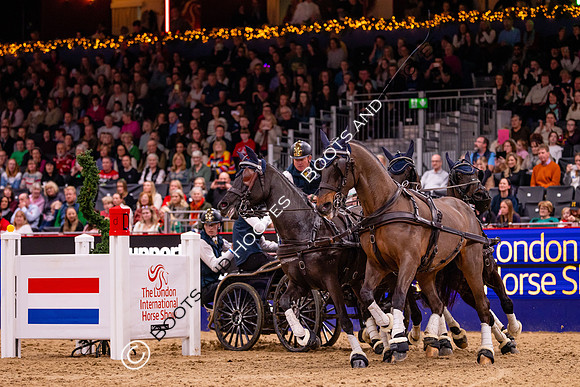 The London International Horse Show,  ExCel London, Docklands, London, UK - 20 Dec 2024