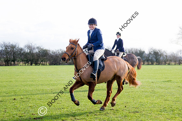 East Essex Hunt. Ladies Day. 29/01/2019 ~ MANDATORY Credit Elli Birch/Bootsandhooves - NO UNAUTHORISED USE - 07745 909676