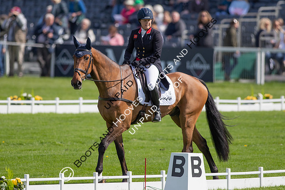 Dressage. Badminton Horse Trials 2022, Badminton Estate, Badminton, South Gloucestershire UK - 05 May 2022