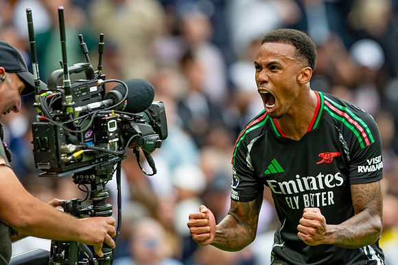 Tottenham Hotspur v Arsenal FC, Premier League, Football, Tottenham Hotspur Stadium, Tottenham, London, UK - 15 Sep 2024