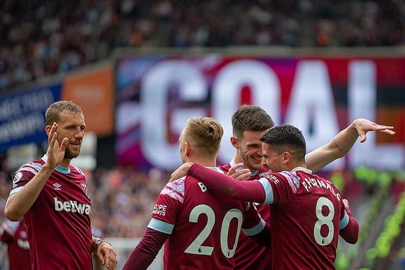 West Ham United v Leeds United, Premier League, Football, The London Stadium, Stratford, London, UK - 21 May 2023
