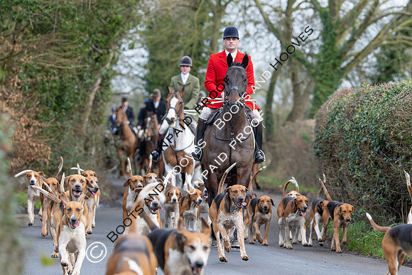 Puckeridge and the Essex Hunts, Boxing Day Meet, Matching Green, Essex, UK - 26 Dec 2025