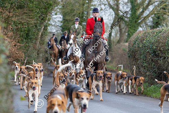 Puckeridge and the Essex Hunts, Boxing Day Meet, Matching Green, Essex, UK - 26 Dec 2025