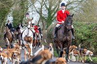 Puckeridge and the Essex Hunts, Boxing Day Meet, Matching Green, Essex, UK - 26 Dec 2025