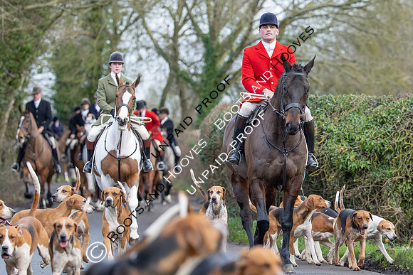 Puckeridge and the Essex Hunts, Boxing Day Meet, Matching Green, Essex, UK - 26 Dec 2025