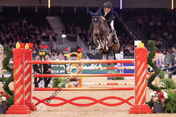 The London International Horse Show,  ExCel London, Docklands, London, UK - 18 Dec 2024