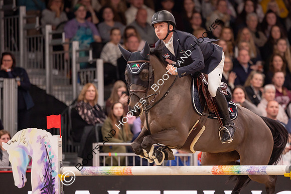 The London International Horse Show,  ExCel London, Docklands, London, UK - 18 Dec 2024