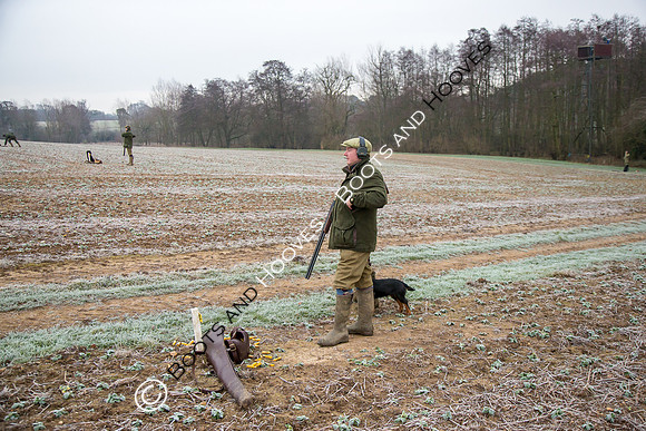 Dines Hall Game Shoot. 23/01/2019 ~ MANDATORY Credit Nick Gunn/Bootsandhooves - NO UNAUTHORISED USE - 07745 909676