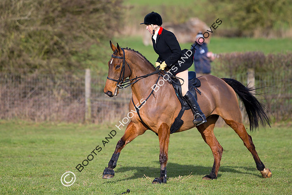East Essex Hunt. Ladies Day. 29/01/2019 ~ MANDATORY Credit Elli Birch/Bootsandhooves - NO UNAUTHORISED USE - 07745 909676