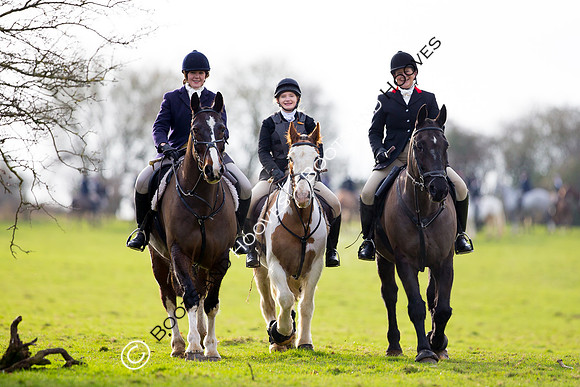 East Essex Hunt. Ladies Day. 29/01/2019 ~ MANDATORY Credit Elli Birch/Bootsandhooves - NO UNAUTHORISED USE - 07745 909676