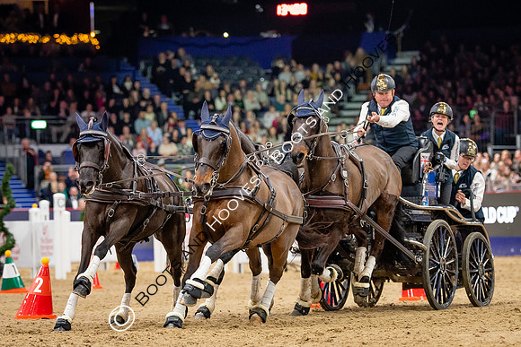 The London International Horse Show,  ExCel London, Docklands, London, UK - 21 Dec 2024