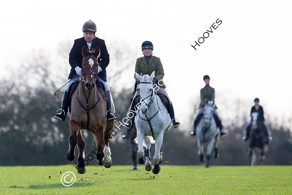 East Essex Hunt. Ladies Day. 29/01/2019 ~ MANDATORY Credit Elli Birch/Bootsandhooves - NO UNAUTHORISED USE - 07745 909676