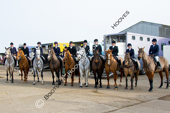 East Essex Hunt. Ladies Day. 29/01/2019 ~ MANDATORY Credit Elli Birch/Bootsandhooves - NO UNAUTHORISED USE - 07745 909676
