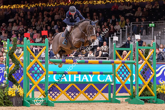The London International Horse Show,  ExCel London, Docklands, London, UK - 18 Dec 2024
