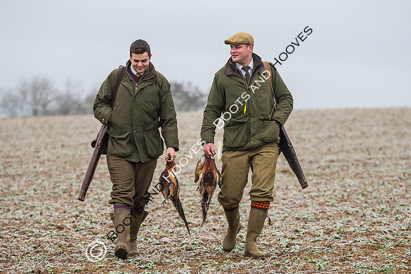 Dines Hall Game Shoot. 23/01/2019 ~ MANDATORY Credit Nick Gunn/Bootsandhooves - NO UNAUTHORISED USE - 07745 909676