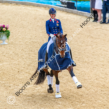 dressage. Bolesworth International Horse Show. (13/06/2018}. ~ MANDATORY Credit Elli Birch/Bootsandhooves - NO UNAUTHORISED USE - 077745909676