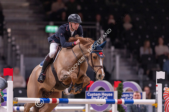 The London International Horse Show,  ExCel London, Docklands, London, UK - 18 Dec 2024