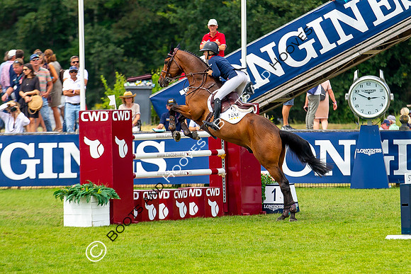Showjumping. Young Riders. Le Grand Parquet. Fontainebleu. France. 12/07/2018. ~ MANDATORY Credit Elli Birch/Sportinpictures - NO UNAUTHORISED USE - 07837 394578