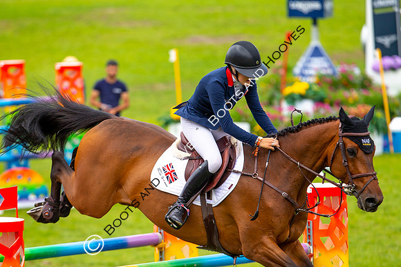 Showjumping. Young Riders. Le Grand Parquet. Fontainebleu. France. 12/07/2018. ~ MANDATORY Credit Elli Birch/Sportinpictures - NO UNAUTHORISED USE - 07837 394578