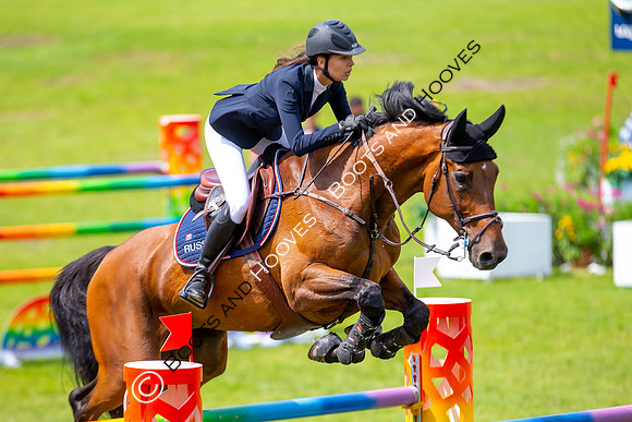 Showjumping. Young Riders. Le Grand Parquet. Fontainebleu. France. 12/07/2018. ~ MANDATORY Credit Elli Birch/Sportinpictures - NO UNAUTHORISED USE - 07837 394578