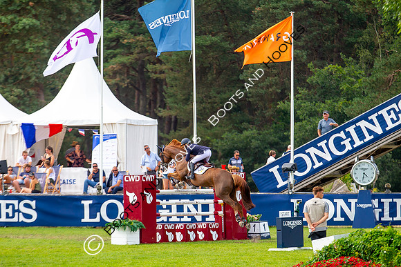 Showjumping. Young Riders. Le Grand Parquet. Fontainebleu. France. 12/07/2018. ~ MANDATORY Credit Elli Birch/Sportinpictures - NO UNAUTHORISED USE - 07837 394578