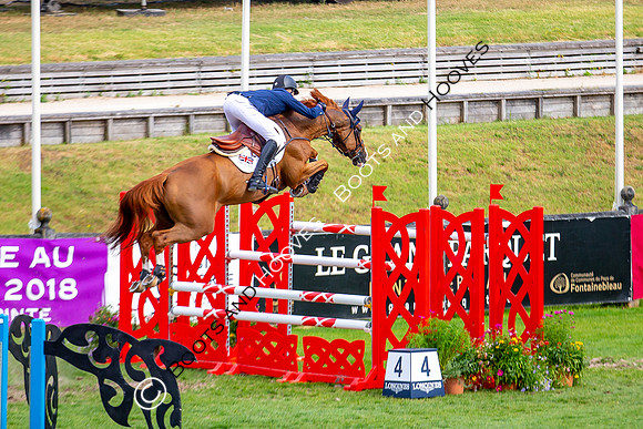 Showjumping. Young Riders. Le Grand Parquet. Fontainebleu. France. 12/07/2018. ~ MANDATORY Credit Elli Birch/Sportinpictures - NO UNAUTHORISED USE - 07837 394578