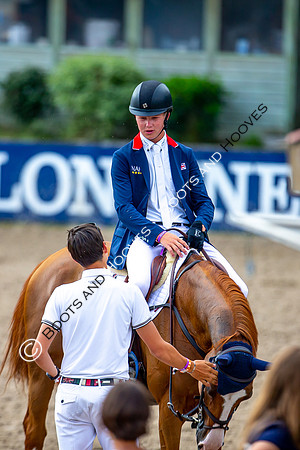 Showjumping. Young Riders. Le Grand Parquet. Fontainebleu. France. 12/07/2018. ~ MANDATORY Credit Elli Birch/Sportinpictures - NO UNAUTHORISED USE - 07837 394578