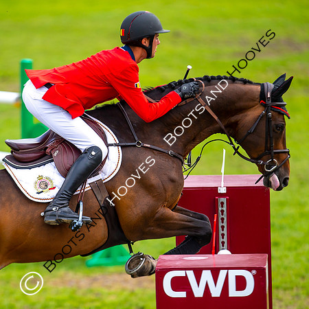 Showjumping. Young Riders. Le Grand Parquet. Fontainebleu. France. 12/07/2018. ~ MANDATORY Credit Elli Birch/Sportinpictures - NO UNAUTHORISED USE - 07837 394578