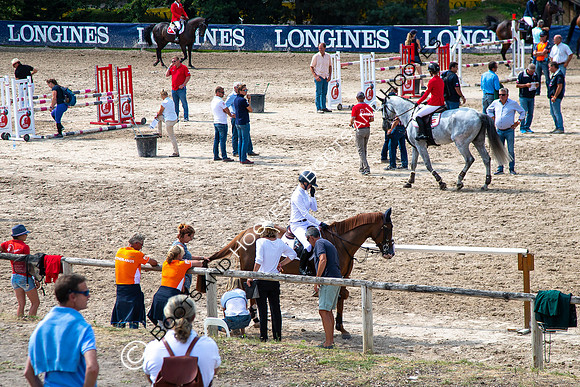 Showjumping. Young Riders. Le Grand Parquet. Fontainebleu. France. 12/07/2018. ~ MANDATORY Credit Elli Birch/Sportinpictures - NO UNAUTHORISED USE - 07837 394578