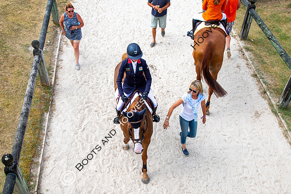 Showjumping. Young Riders. Le Grand Parquet. Fontainebleu. France. 12/07/2018. ~ MANDATORY Credit Elli Birch/Sportinpictures - NO UNAUTHORISED USE - 07837 394578