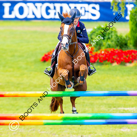 Showjumping. Le Grand Parquet. Fontainebleu. France. 15/07/2018. ~ MANDATORY Credit Elli Birch/Sportinpictures - NO UNAUTHORISED USE - 07837 394578