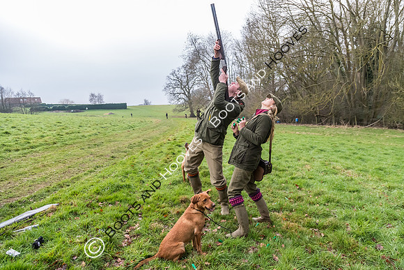 Dines Hall Game Shoot. 23/01/2019 ~ MANDATORY Credit Nick Gunn/Bootsandhooves - NO UNAUTHORISED USE - 07745 909676