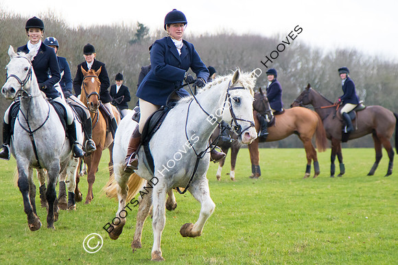 East Essex Hunt. Ladies Day. 29/01/2019 ~ MANDATORY Credit Elli Birch/Bootsandhooves - NO UNAUTHORISED USE - 07745 909676