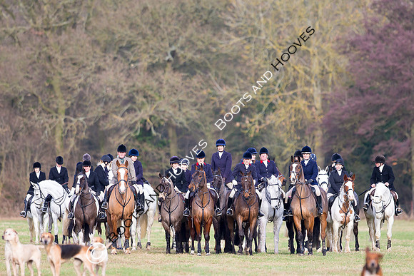 East Essex Hunt. Ladies Day. 29/01/2019 ~ MANDATORY Credit Elli Birch/Bootsandhooves - NO UNAUTHORISED USE - 07745 909676