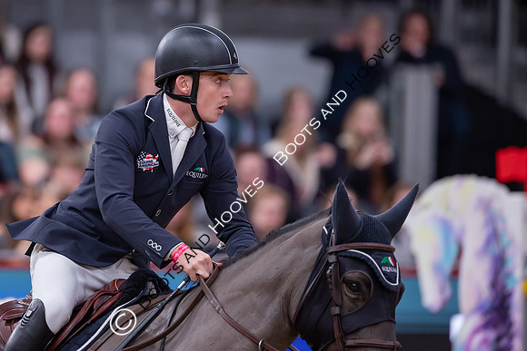 The London International Horse Show,  ExCel London, Docklands, London, UK - 18 Dec 2024