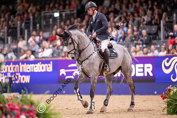 The London International Horse Show,  ExCel London, Docklands, London, UK - 18 Dec 2024