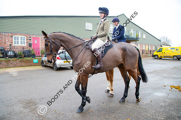 Essex Hunt. 26/01/2019 ~ MANDATORY Credit Nick Gunn/Bootsandhooves - NO UNAUTHORISED USE - 07745 909676