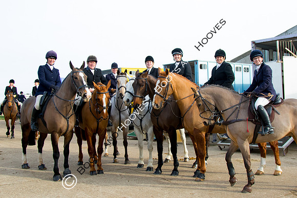 East Essex Hunt. Ladies Day. 29/01/2019 ~ MANDATORY Credit Elli Birch/Bootsandhooves - NO UNAUTHORISED USE - 07745 909676