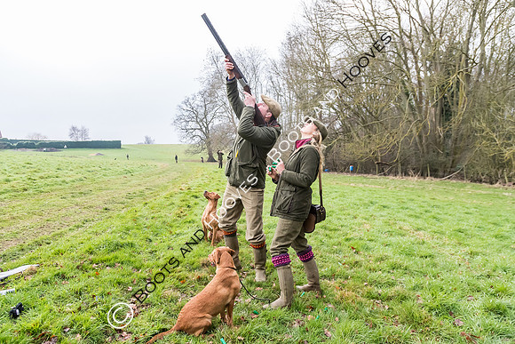 Dines Hall Game Shoot. 23/01/2019 ~ MANDATORY Credit Nick Gunn/Bootsandhooves - NO UNAUTHORISED USE - 07745 909676