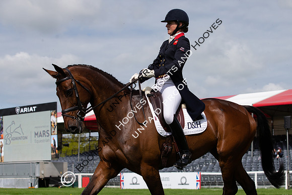 Dressage. Badminton Horse Trials 2022, Badminton Estate, Badminton, South Gloucestershire UK - 05 May 2022