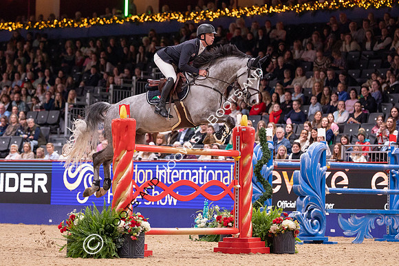 The London International Horse Show,  ExCel London, Docklands, London, UK - 18 Dec 2024