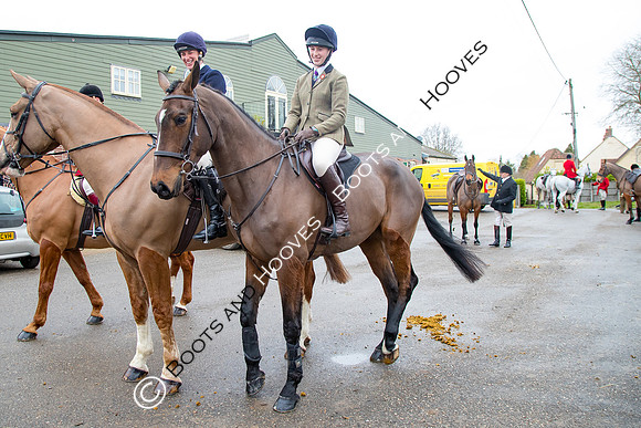 Essex Hunt. 26/01/2019 ~ MANDATORY Credit Nick Gunn/Bootsandhooves - NO UNAUTHORISED USE - 07745 909676