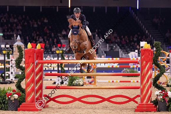 The London International Horse Show,  ExCel London, Docklands, London, UK - 18 Dec 2024