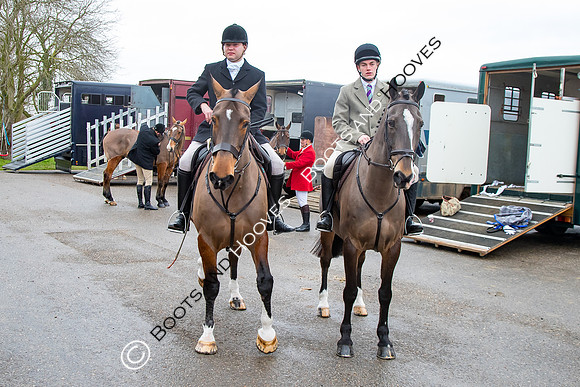 Essex Hunt. 26/01/2019 ~ MANDATORY Credit Nick Gunn/Bootsandhooves - NO UNAUTHORISED USE - 07745 909676