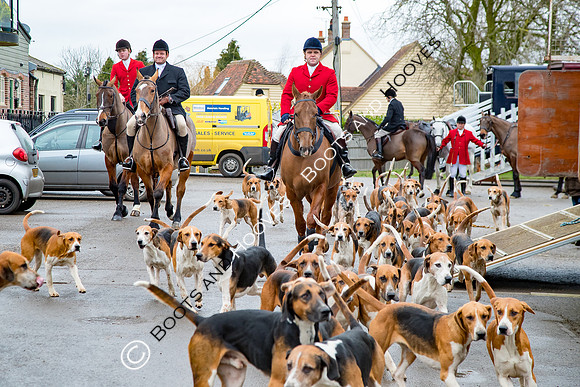 Essex Hunt. 26/01/2019 ~ MANDATORY Credit Nick Gunn/Bootsandhooves - NO UNAUTHORISED USE - 07745 909676