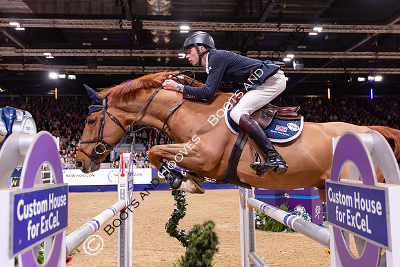 The London International Horse Show,  ExCel London, Docklands, London, UK - 20 Dec 2024